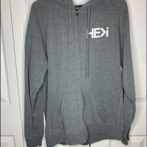 Zip up sweatshirt